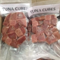 Frozen Tuna Cubes - IQF