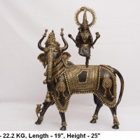 Bastar Art (Brass Goddess Kali)