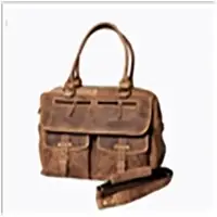 Leather Messenger Bag