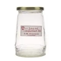 Condiment Spice Glass Jar 10 Oz