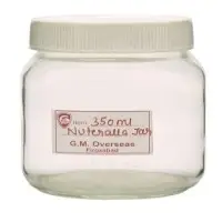 350 ml Peanut Butter Nutella Glass Jar
