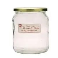 400 ml Round Pickle Glass Jars