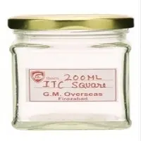 200 ml ITC Square Empty Glass Jars