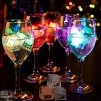 LED Glow Cubes (Multiple Colors) Pack of 6Pcs.