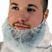 Disposable Non Woven Beard Mask Net