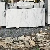 Spotted White Marble
