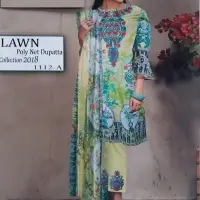 Ladies Lawn Shalwar Qameez