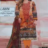 Ladies Lawn Shalwar Qameez
