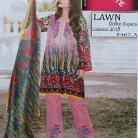 Ladies Lawn Shalwar Qameez