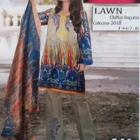 Ladies Lawn Shalwar Qameez