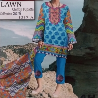 Ladies Lawn Shalwar Qameez
