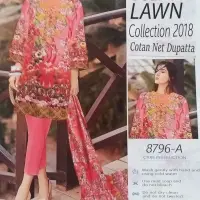 Ladies Lawn Shalwar Qameez