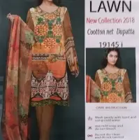 Ladies Lawn Shalwar Qameez