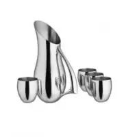 S.S Water Pitcher Set