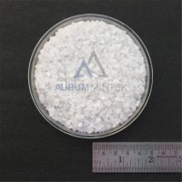 Snow-White Quartz Grits