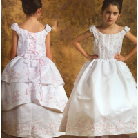 All White Dress Little Kids Dress