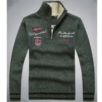 Mens Collar Neck Sweater
