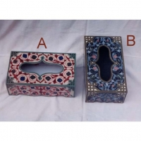 Moroccan Handmade & Hand Painted Tissue Box