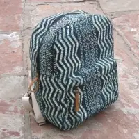 Handmade Backpack, Kanthawork Handbag