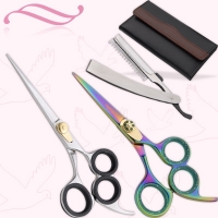3 Rings Hair Scissors