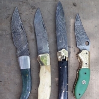 Damascus Pocket Knife