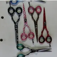Funky Barber Hair Cut Scissors