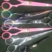 Pink Dog Pets Grooming Scissors Shear