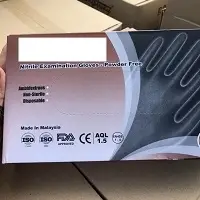 CE/FDA Certified Five Fingers Nitrile Gloves