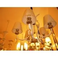 White chrome with satin shade