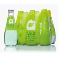Green Apple Flavored Mineral Water