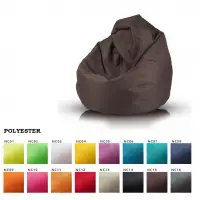 Fuzzy Polyester Bean Bag