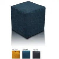 Block Plush 3d Bean bag Ottoman KB245