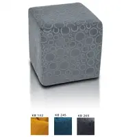 Block Plush 3d Bean bag Ottoman KB265