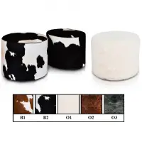 Roller Natural Leather, Sheepskin, Cowhide