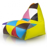 Keiko S Mix Pu Leather Bean Bag