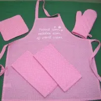 Apron, Mittens, Pot Holder, Kitchen Towel