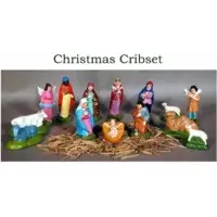 Christmas cribset table top set