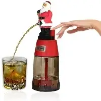 Santa Claus Round Liquor Dispenser