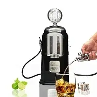 Chrome Plated Double Gas Pump Liquor Dispenser