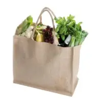 Reusable Jute Vegetable Shopping Bag