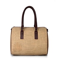 Jute Duffel Bag
