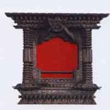 Carving wooden frame
