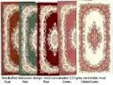 Hantufted woollen carpet