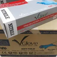 VGlove Disposable Powder-Free Nitrile Exam Glove