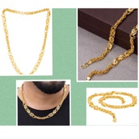 Handmade Gold Plated Link Chain