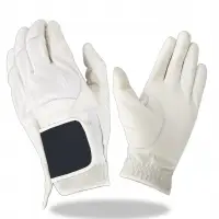Golf Glove Full Leather Color White