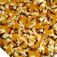 Sheep Cabretta Camuflage Color Yellow
