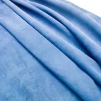Goat Suede Leather for Shoes Color Lt. Blue