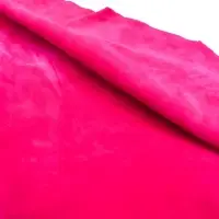 Goat Suede Leather for Shoes Color Pink
