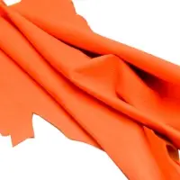 Goat Batting Color Neon Orange For Gloves